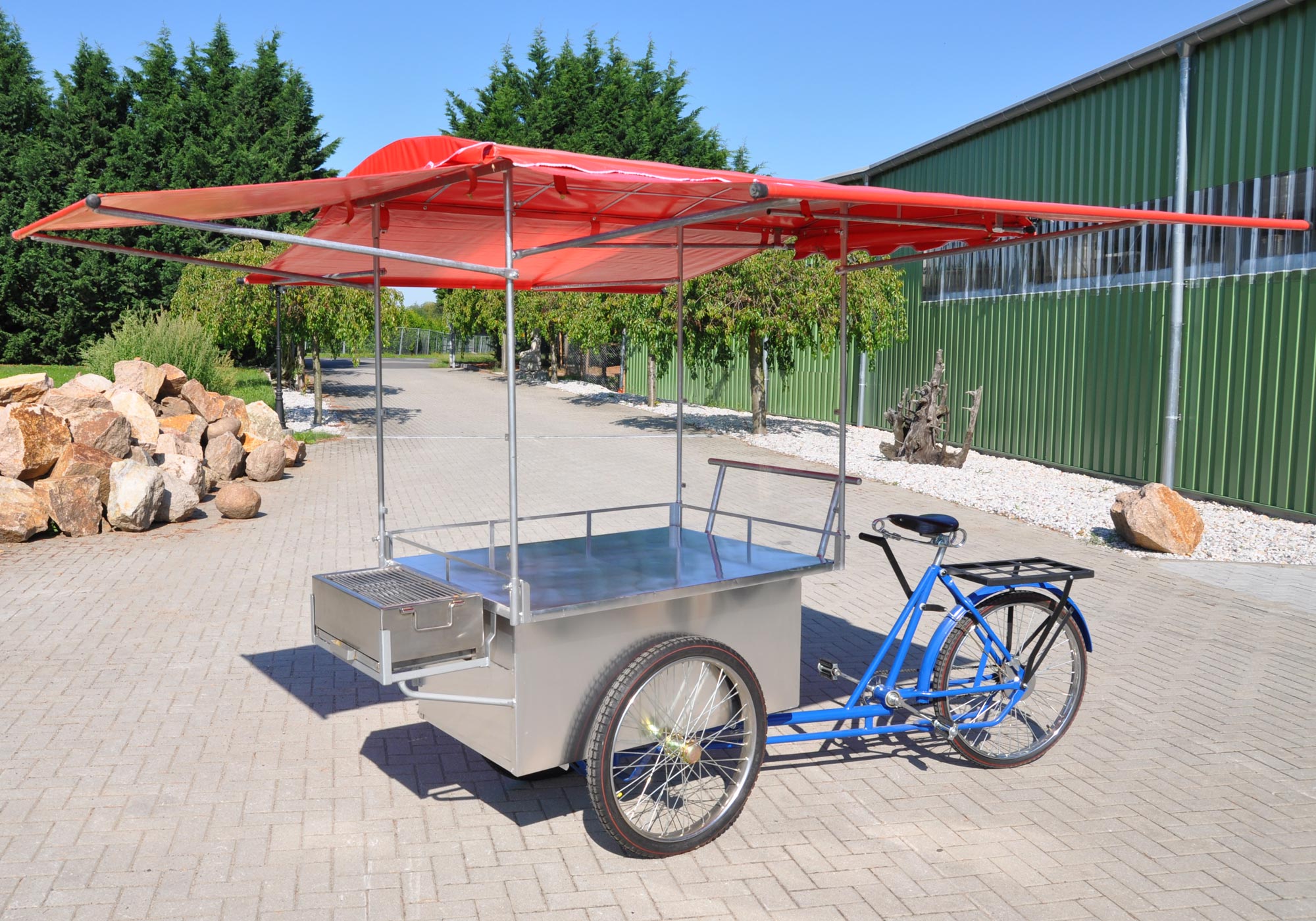 Imbisswagen Imbissfahrrad Food Bike Grillstand mobile